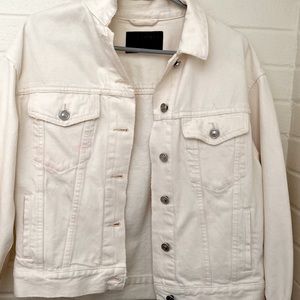 All Saints white Denim jacket